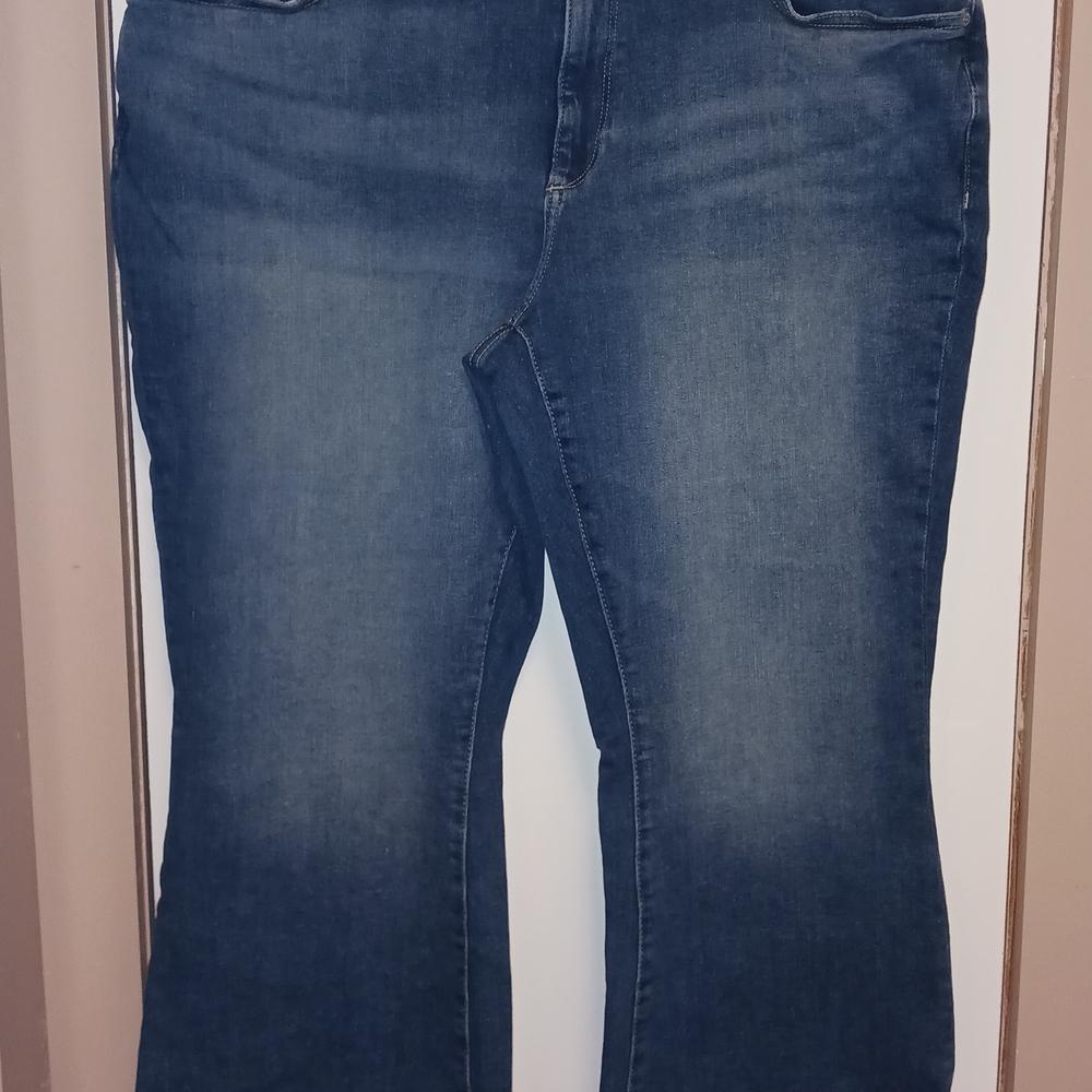DL1961 Dark Blue Flare Jeans